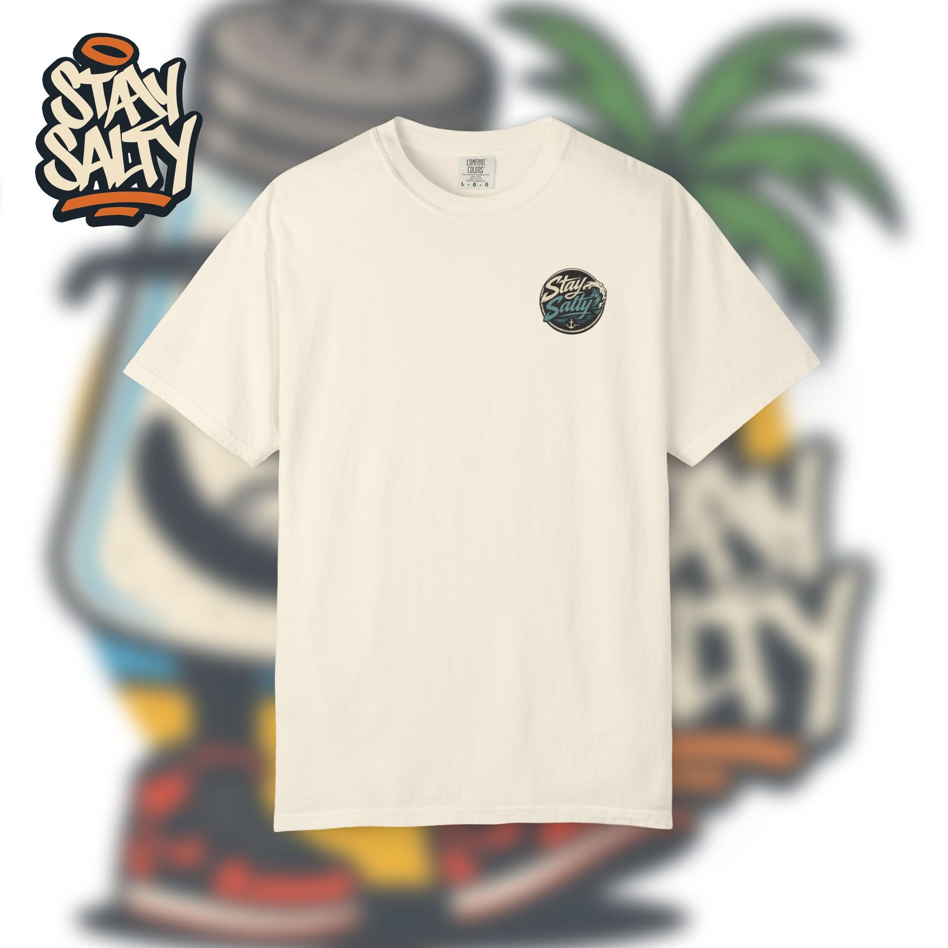 Stay Salty Palm Logo T-Shirt