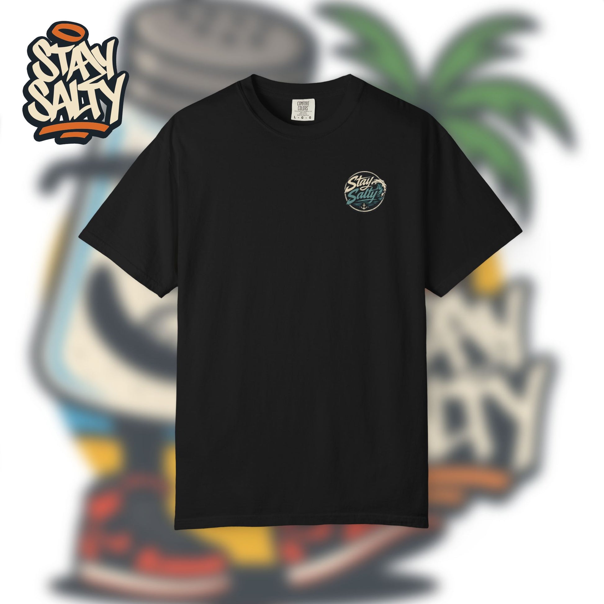 Stay Salty Palm Logo T-Shirt