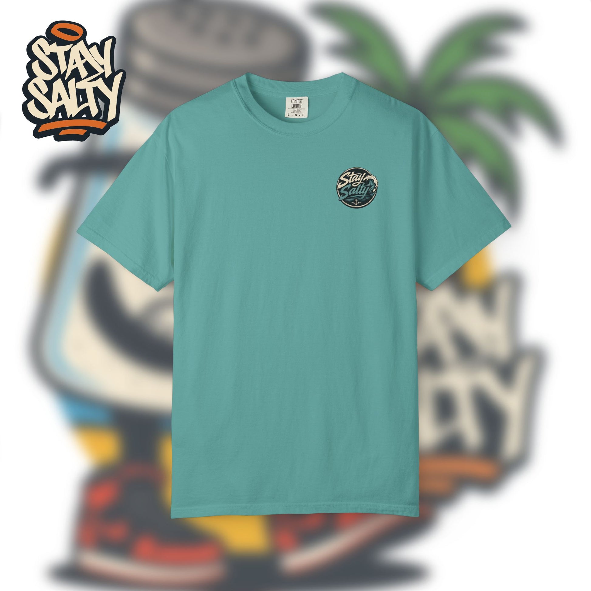 Stay Salty Palm Logo T-Shirt